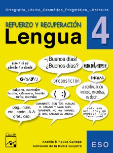 Refuerzo y recuperación. Lengua 4·E.S.O..4ºCurso·Cuadernos ESO