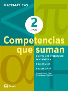 Competencias que suman. Matemáticas 2 ESO·E.S.O..2ºCurso·Cuadernos ESO