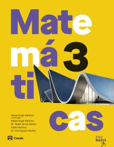 Matemáticas 3 ESO RADIX·E.S.O..3er Curso·RADIX ESP