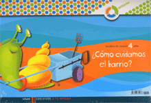 A tu medida Infantil 4 años cuaderno ¿Como cuidamos el barrio?·Escalera de caracol