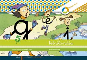 Letrilandia - Cuaderno de escritura 5. Cuadrícula