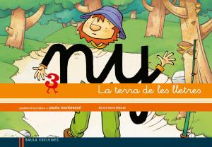 Quadern 3 d escriptura (Pauta Montessori) La terra de les lletres
