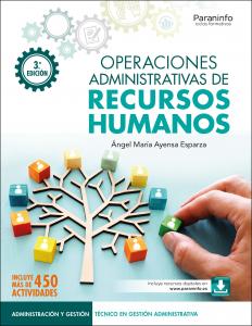 Operaciones administrativas de recursos humanos  3.ª edición 2024·Formación profesional·Administración y Gestión