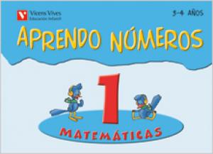 Aprendo Numeros Cuaderno 1 (3-4 Aos)·Infantil.1er Curso