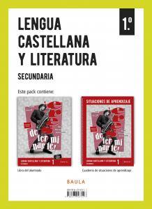 Lengua castellana y literatura 1º Secundaria Libro alumno PluS Cuaderno Fanfest·E.S.O..1er Curso·Proyecto Fanfest