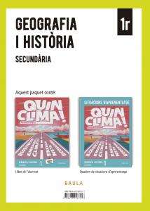 Geografia i història 1r Secundària Llibre alumne PluS Quadern Fanfest·E.S.O..1er Curso·Projecte Fanfest