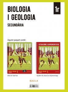 Biologia i geologia 1r Secundària Llibre alumne PluS Quadern Fanfest·E.S.O..1er Curso·Projecte Fanfest