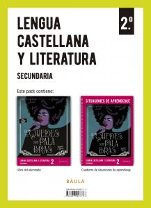 Lengua castellana y literatura 2º Secundaria Libro alumno PluS Cuaderno Fanfest·E.S.O..2ºCurso·Projecte Fanfest