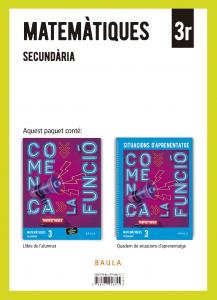 Matemàtiques 3r Secundària Llibre alumne PluS Quadern Fanfest·E.S.O..3er Curso·Projecte Fanfest