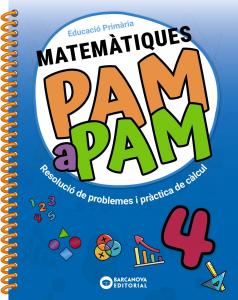 Pam a pam 4. Matemàtiques·Primaria.4ºCurso·Quaderns