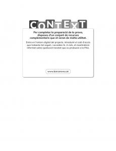 Context. Catalunya. 2027. Llengua catalana i Literatura. PAU·Bachillerato.2ºCurso·PAU