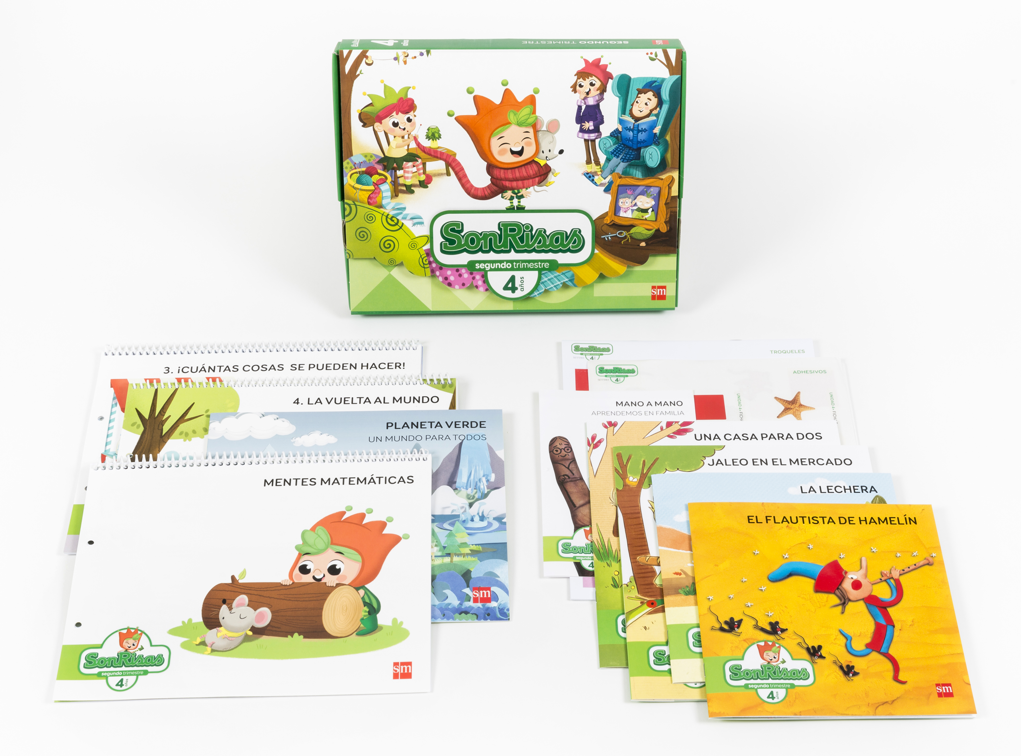 SonRisas. 4 años, 2 trimestre·Infantil.2ºCurso