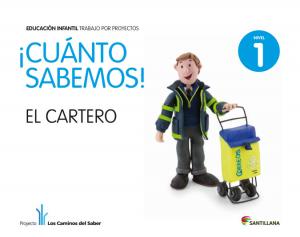 CUANTO SABEMOS NIVEL 1 EL CARTERO·Infantil.1er Curso