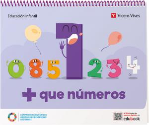 PluS QUE NUMEROS CUADERNO 1·Infantil.1er Curso