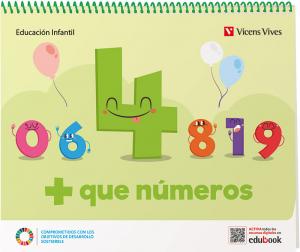 PluS QUE NUMEROS CUADERNO 4·Infantil.2ºCurso