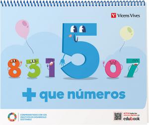 PluS QUE NUMEROS CUADERNO 5·Infantil.2ºCurso