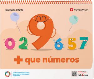 PluS QUE NUMEROS CUADERNO 9·Infantil.3er Curso