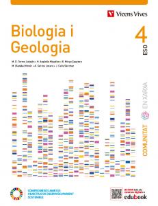 Biologia i Geologia 4 Catalunya (Comunitat en Xarxa)·E.S.O..4ºCurso