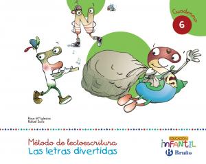 Las letras divertidas Pauta Cuaderno 6·Infantil.3er Curso·5 años Educación Infantil