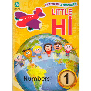 CUADERNO LITTLE HI 1:NUMBERS