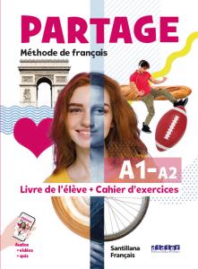 PARTAGE A1/A2 LIVREPluSCAHIER·Bachillerato.1er Curso
