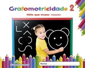 Máis que trazos. Grafomotricidade 2. Iniciación (2019)·Infantil.1er Curso·Flocos de millo