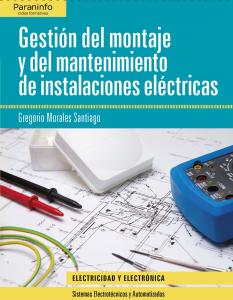 Gestión del montaje y mantenimiento de instalaciones eléctricas·Formación profesional·Electricidad y Electrónica