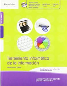 Tratamiento informático de la información·Formación profesional