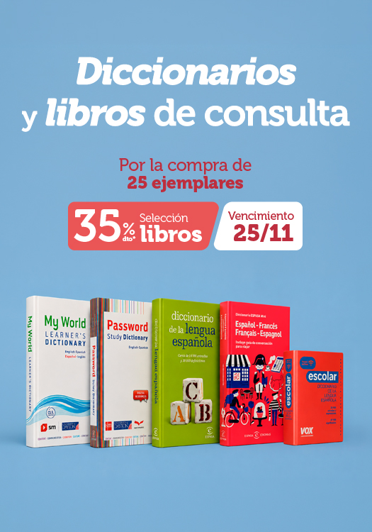  Diccionarios y libros de consulta escolar